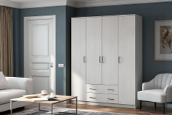 Шкаф для одежды ШК 1, ясень анкор светлый