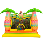 Коммерческий надувной батут «Заповедник» 8*4*4 м