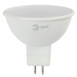 Лампа светодиодная ЭРА STD LED MR16-8W-860-GU5.3 GU5.3 8Вт софит холодный дневной свет | Лампы cветодиодные Точечные (Софиты) (MR, PAR)