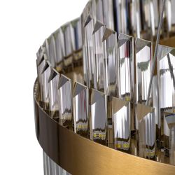 Citilux Sheldon CL339163 LED Люстра хрустальная с пультом Бронза