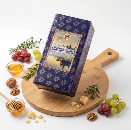 Сыр Княгиня Ольга 45%, ТМ Традиции сыроваров