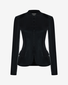 Жакет из бархата