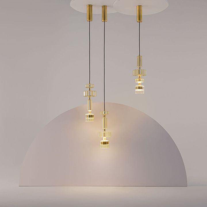 Подвесной светодиодный светильник Maytoni Level MOD253PL-L18BS3K3