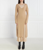 Платье 2в1 TWINSET - коричневый(232TP3210)