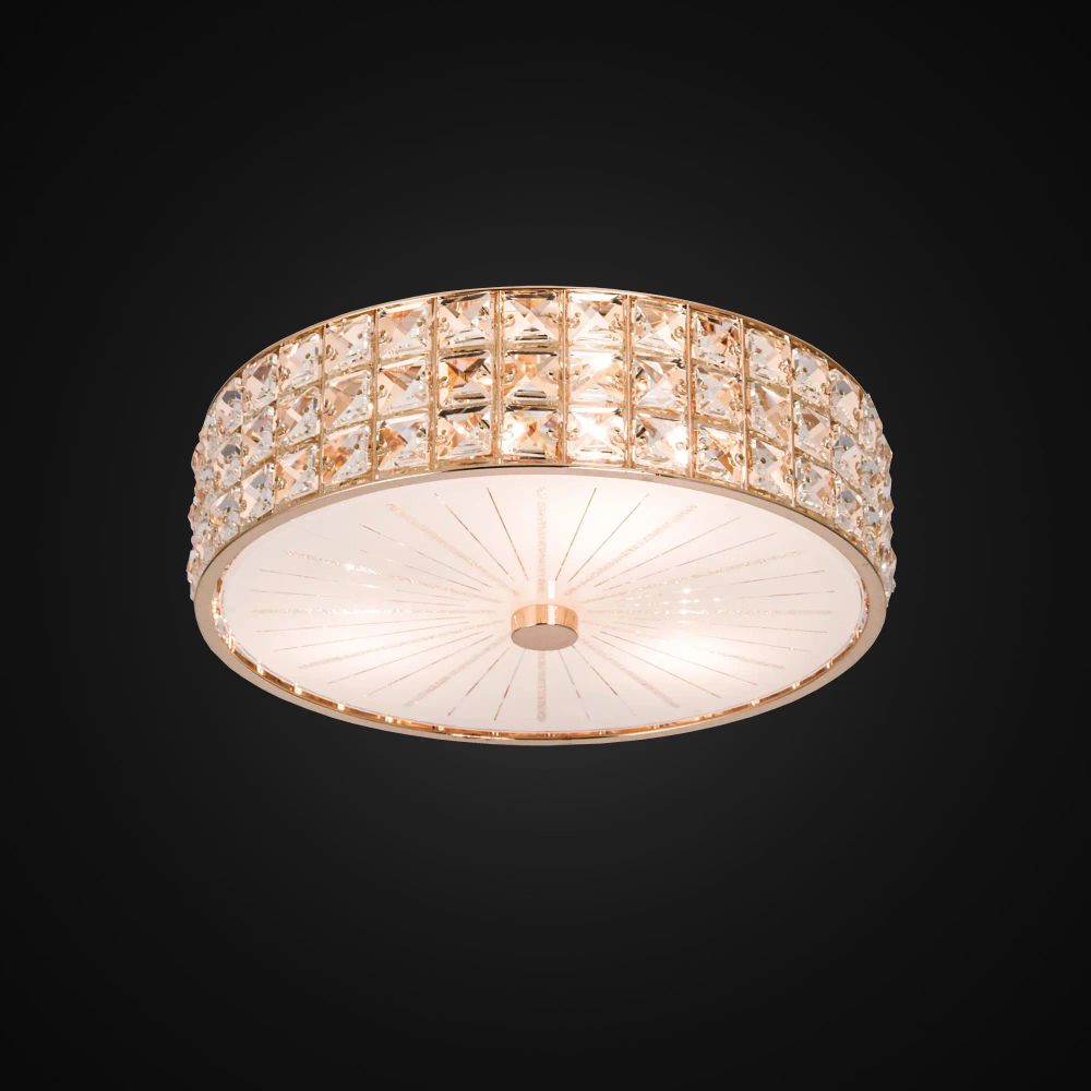 Citilux Портал CL324132 Люстра хрустальная Золото