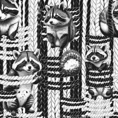 пронырливые еноты,