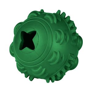 Игрушка Mr.Kranch для собак Мяч 8 см зеленый с ароматом курицы