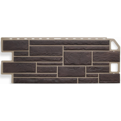 Панель фасадная Альта Профиль Камень Жженый  1140х480 мм