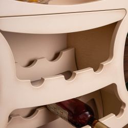 Мини-бар Контрабас 2 Айвори Беж