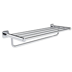 Полотенцедержатель с полкой WONZON & WOGHAND, Хром (WW-V1901-CR)