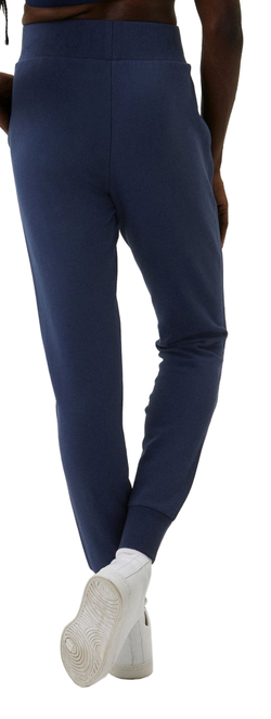 Женские теннисные брюки Björn Borg Sthlm High Waist Sweat Pants - washed out blue