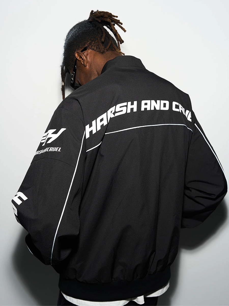 Куртка HARSHandCRUEL "Racing" Nylon Jacket