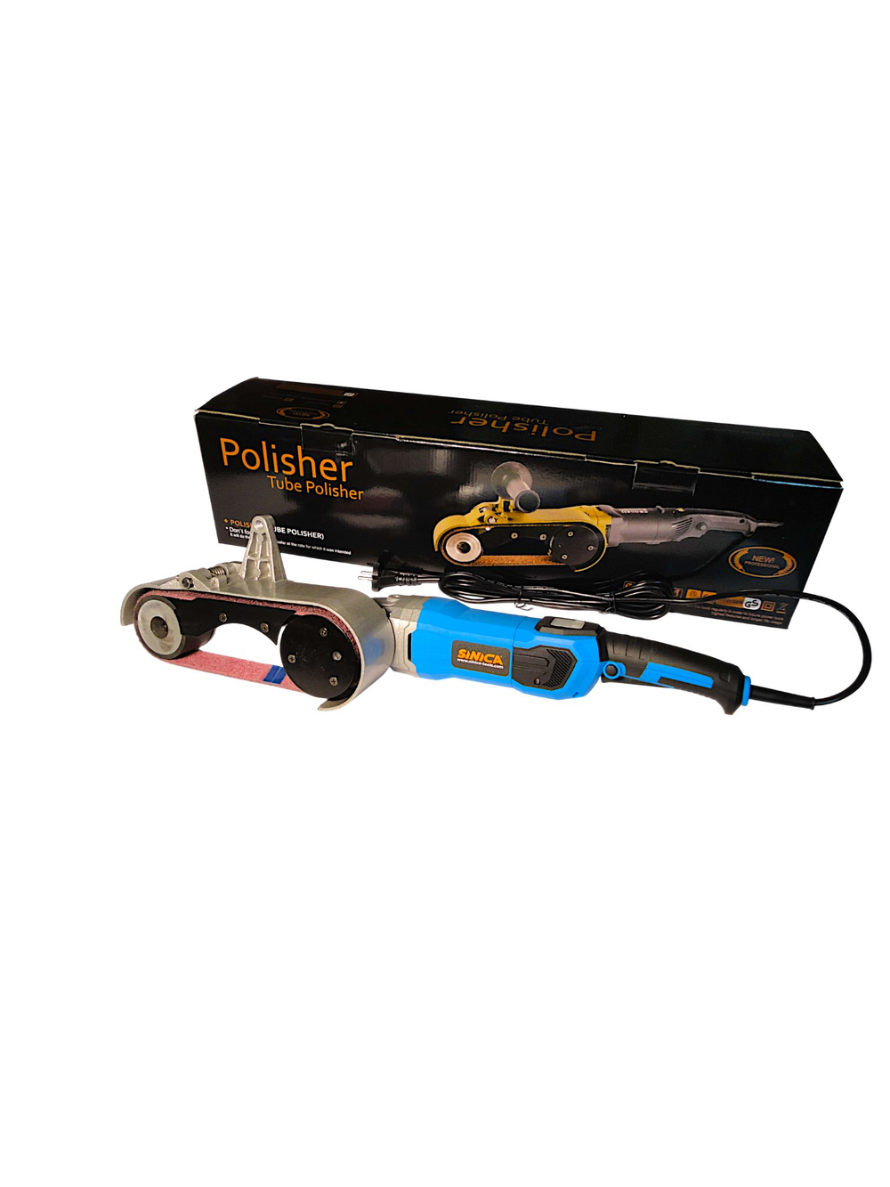 Шлифмашина ленточная для труб MY3025-3 SINICA, 40х620мм