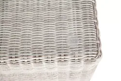 "Кон Панна" столик журнальный из искусственного ротанга, цвет бежевый