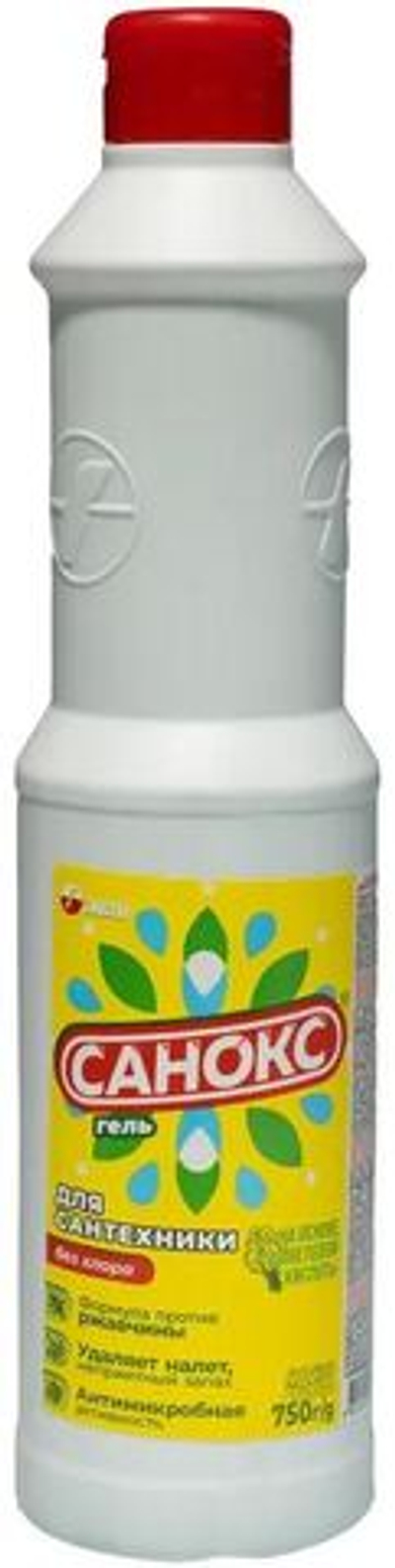 Чистящее средство "САНОКС-Гель"от ржавчины 750мл (15шт)