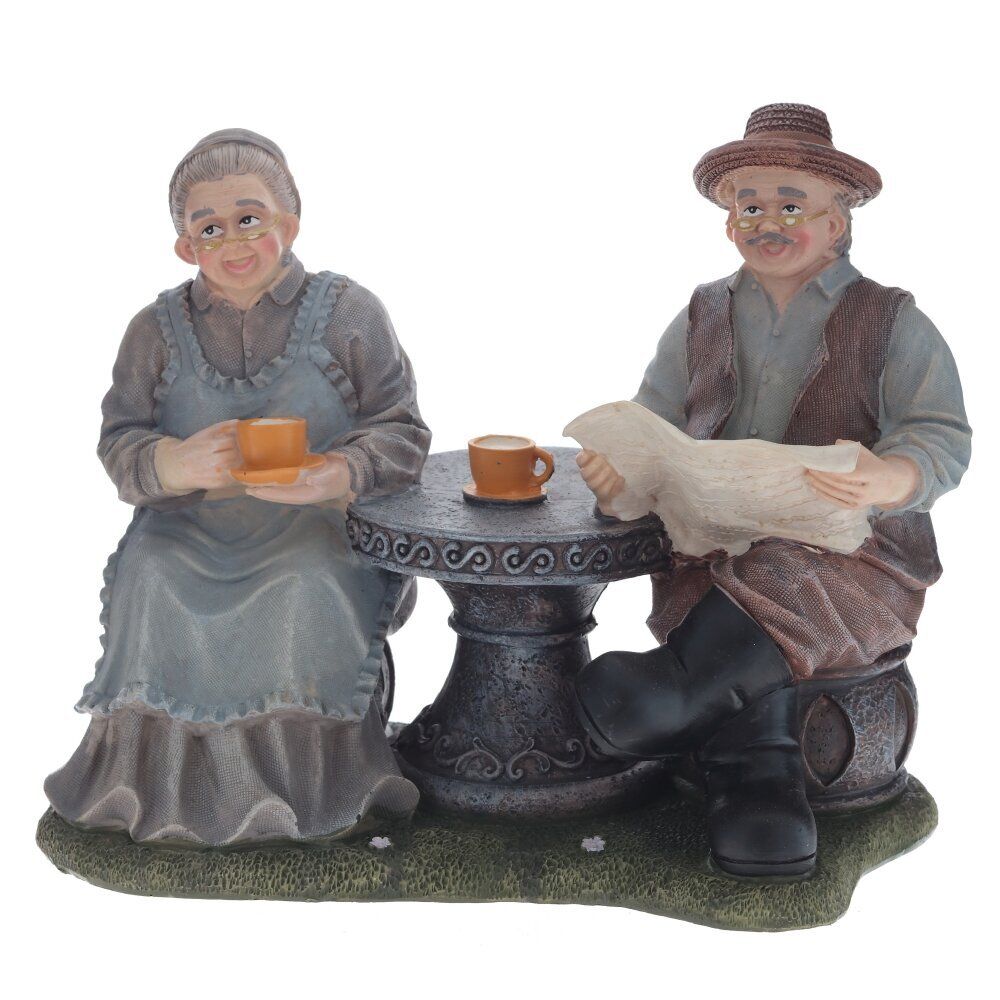 GAEM Фигурка декоративная "Бабушка с дедушкой", L20 W11 H17 см, 2в.