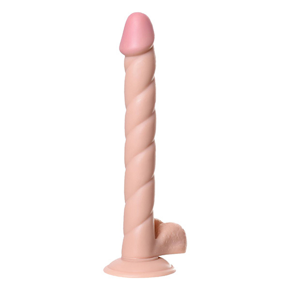 Длинный фаллоимитатор 31,5см с присоской ToyFa RealStick Nude 582014