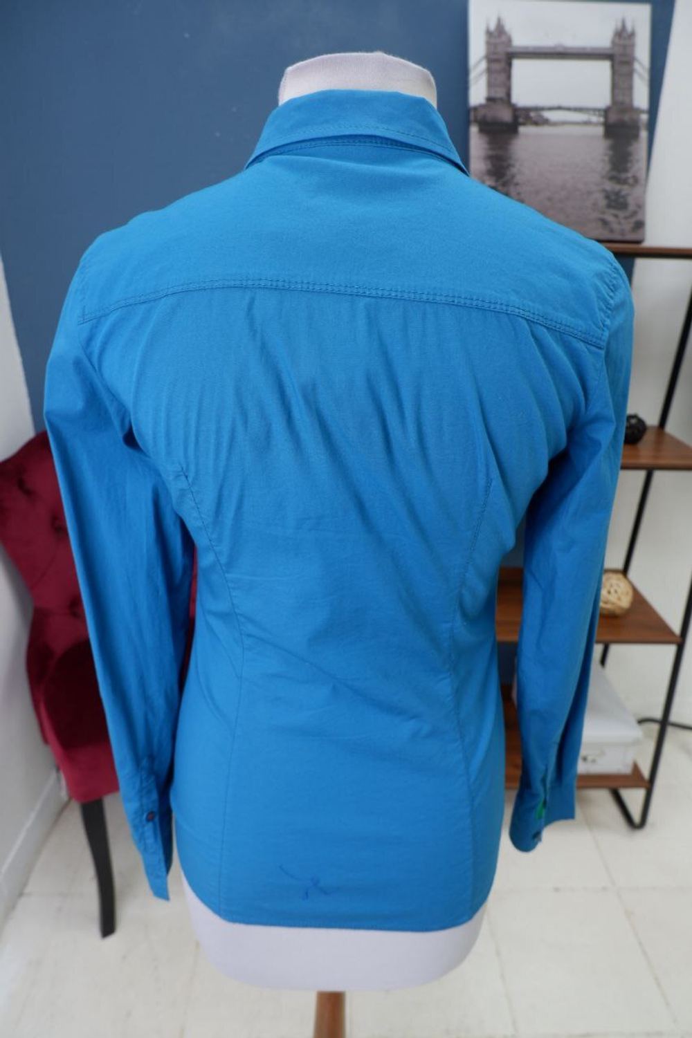 Рубашка Esprit приталенная 40/42 размер