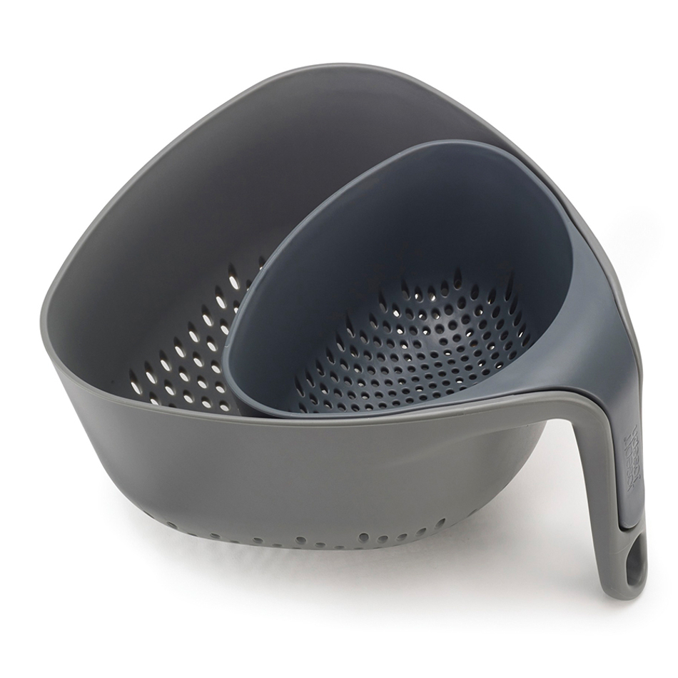 Дуршлаг Nest серый, Joseph Joseph