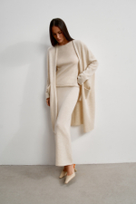 Юбка ISABEL, бежевый