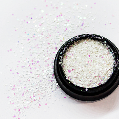 АФН, Глиттер "Megamix" в черной банке QTB23, 1 шт