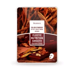 Deoproce Color Synergy Effect Sheet Mask Brown Тканевая маска