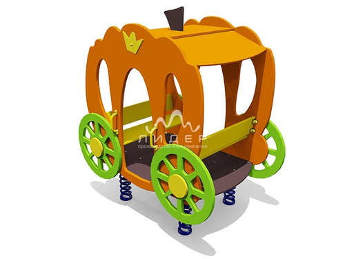 Игровой элемент на пружинах “Карета”
