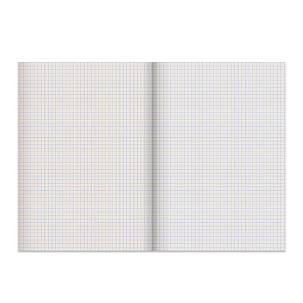 Тетрадь бумвинил, А4, 96 л., скоба, офсет №2 ЭКОНОМ, клетка, STAFF, СИНИЙ, 403408