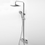 Комплект душевой Wasserkraft серебряный 26,2х52,5х110 см