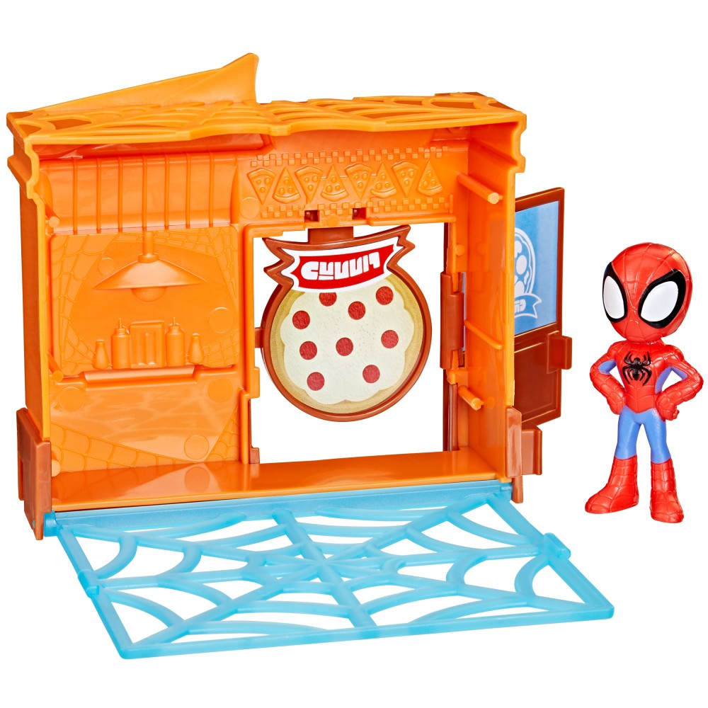 Hasbro Spidey Amazing Friends - Набор Пиццерия + фигурка действия Spidey F8360
