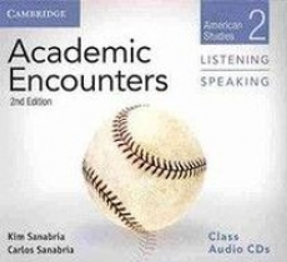 Academic Encounters 2Ed: American Studies List &amp; Speak Class CD (3) Диск! Аудирование к курсу