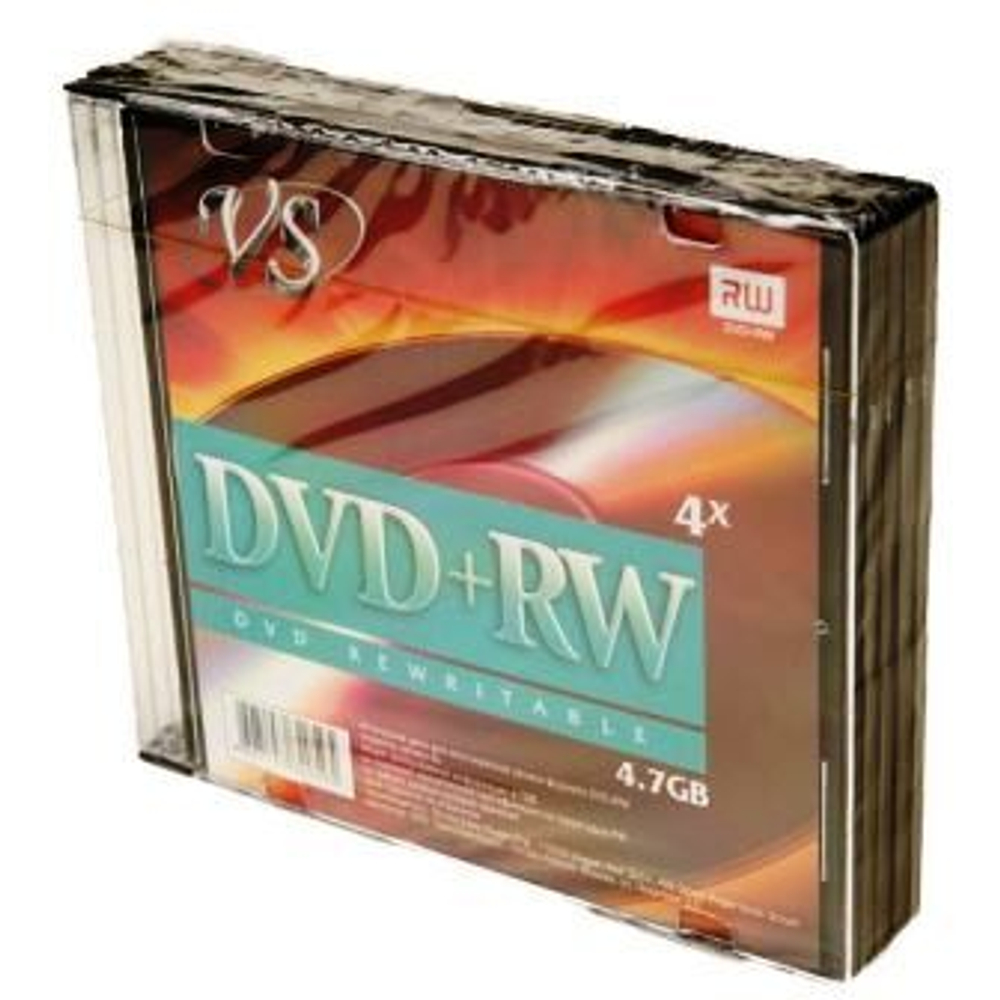 Диск VS DVD+RW 4,7 GB 4x SL/5