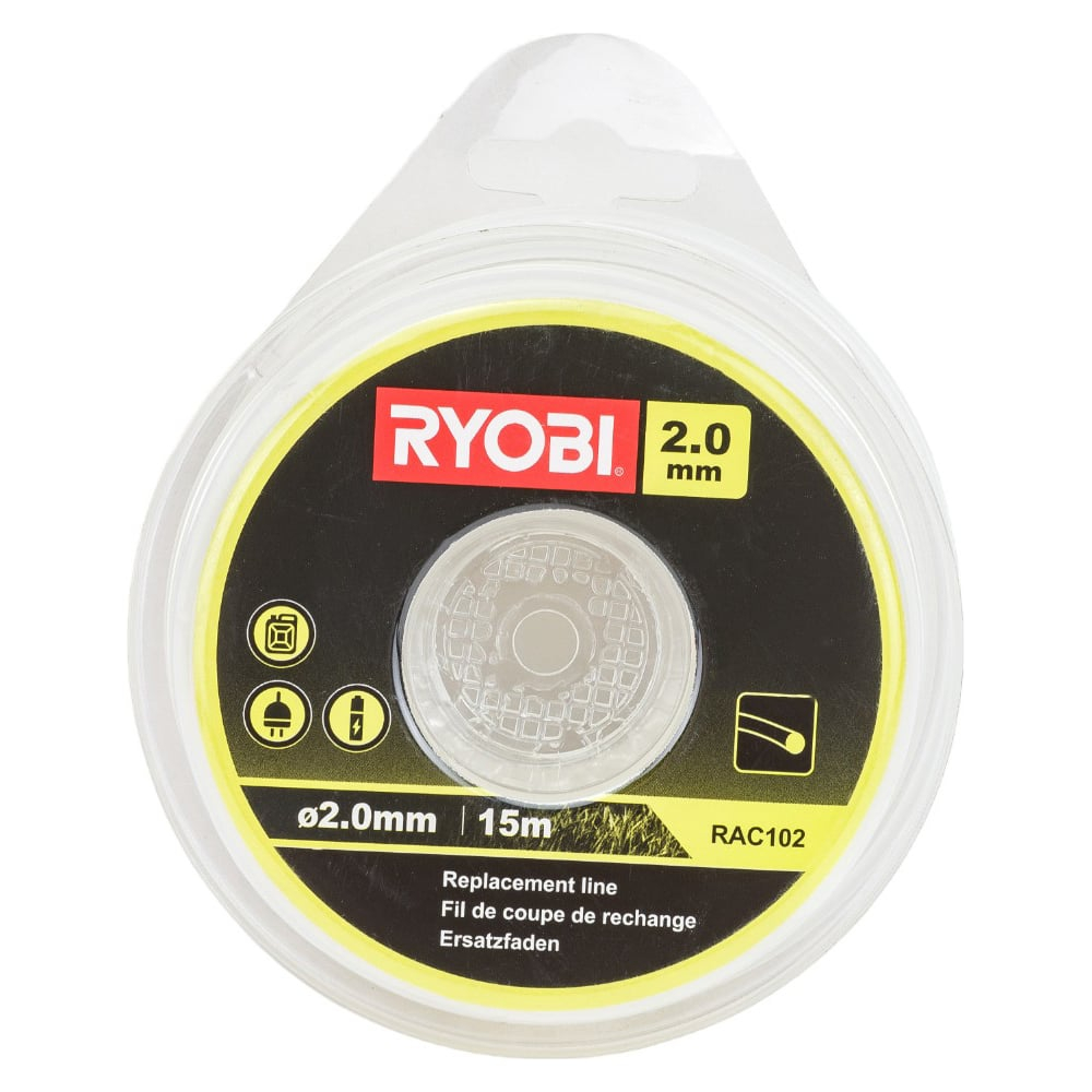 Леска (2.0 мм; 15 м; круг) RAC102 Ryobi 5132002639