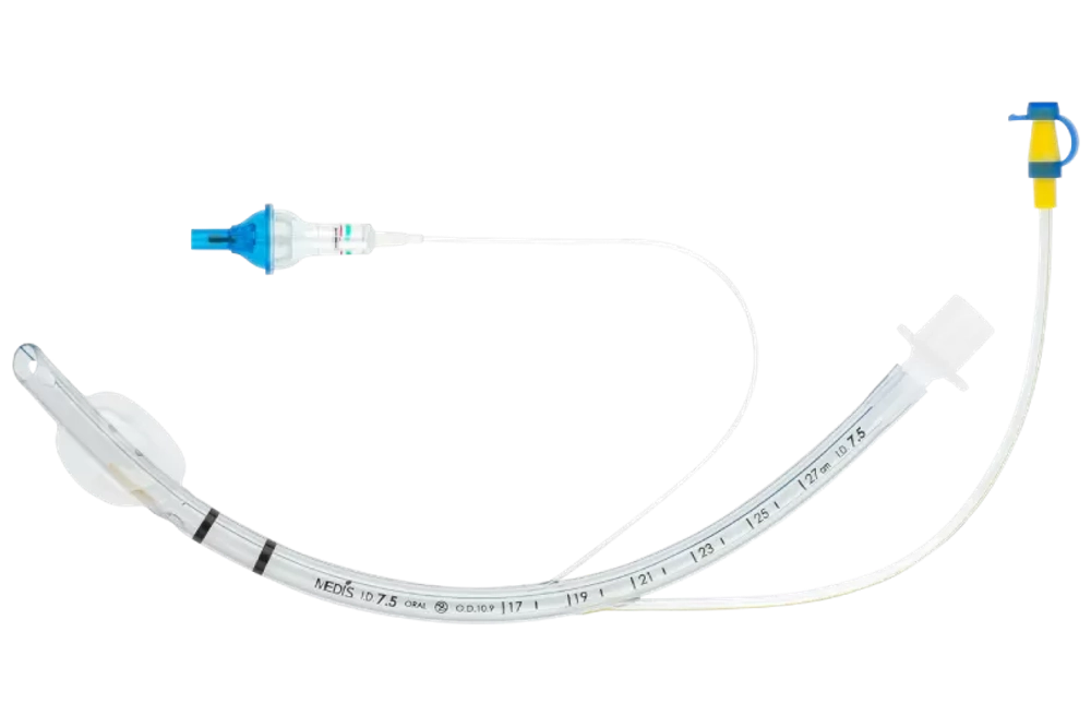 Medis VPR Tube Трубка эндотрахеальная с высокообъемной манжетой низкого давления с каналом для санации и индикатором давления AccuCuff