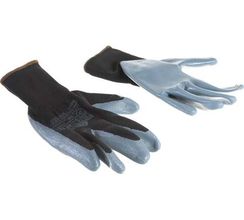 Перчатки полиэстеровые с нитриловым покрытием VE712 Delta Plus VE712GR08