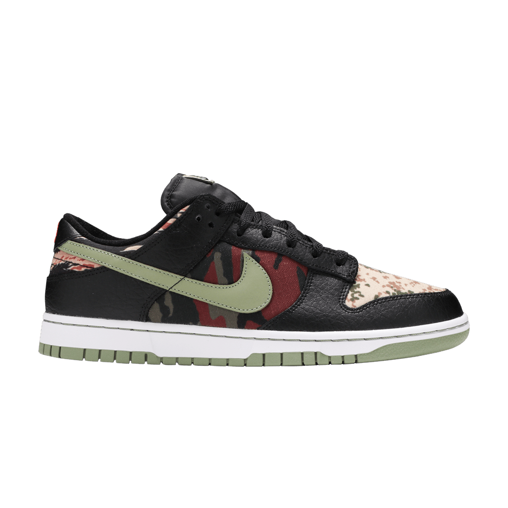 Кроссовки Nike Dunk Low Se "Black Multi-Camo"