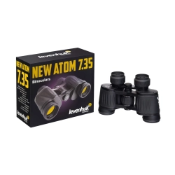 Бинокль Levenhuk New Atom 7x35 - в упаковке и без с надписью