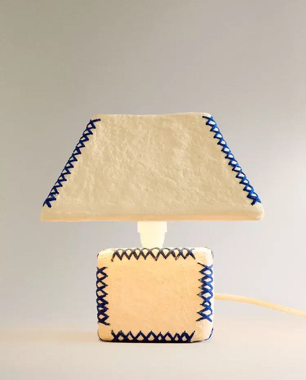 ZARA HOME НАСТОЛЬНАЯ ЛАМПА, БЕЛЫЙ