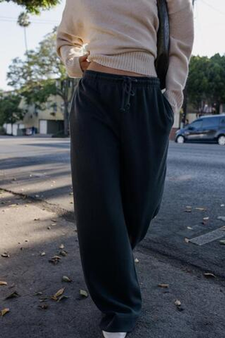 ZARA БРЮКИ ПРЯМОГО КРОЯ ИЗ МЯГКОЙ ТКАНИ, УГОЛЬНЫЙ