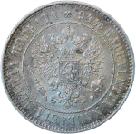 Финляндия 1 марка (markka) 1915 S (VF-XF)