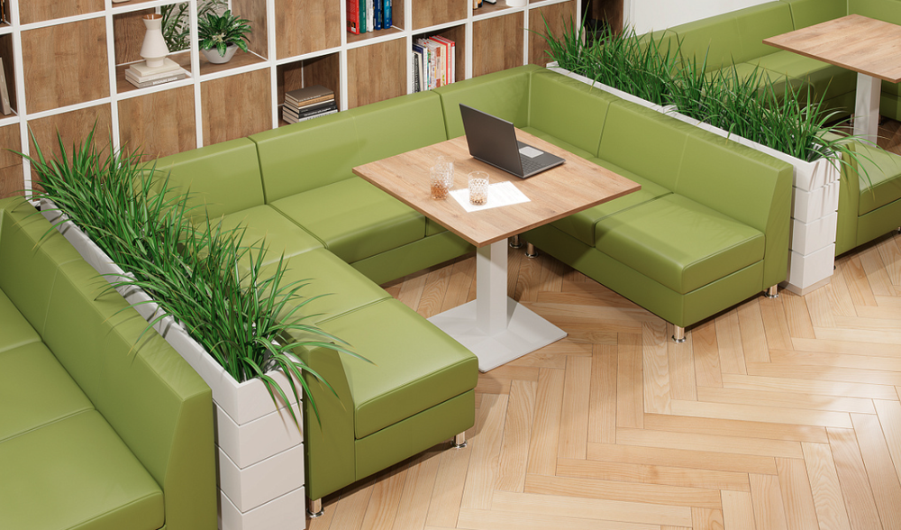 Диван двухместный без подлокотников ПРАЙМ