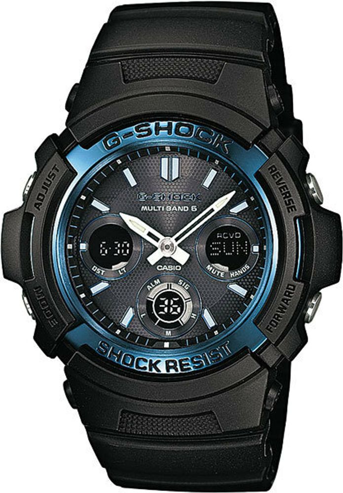 Японские наручные часы Casio G-SHOCK AWG-M100A-1A