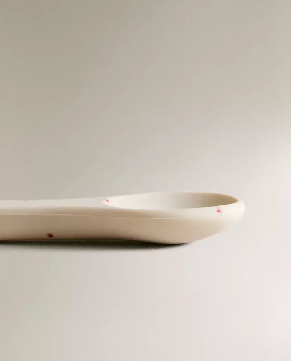 ZARA HOME ДЕТСКАЯ СИЛИКОНОВАЯ ЛОЖКА С ПРИНТОМ В ГОРОШЕК, РАЗНОЦВЕТНЫЙ