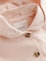 Плащ с капюшоном для девочки Next E25-132, Розовый