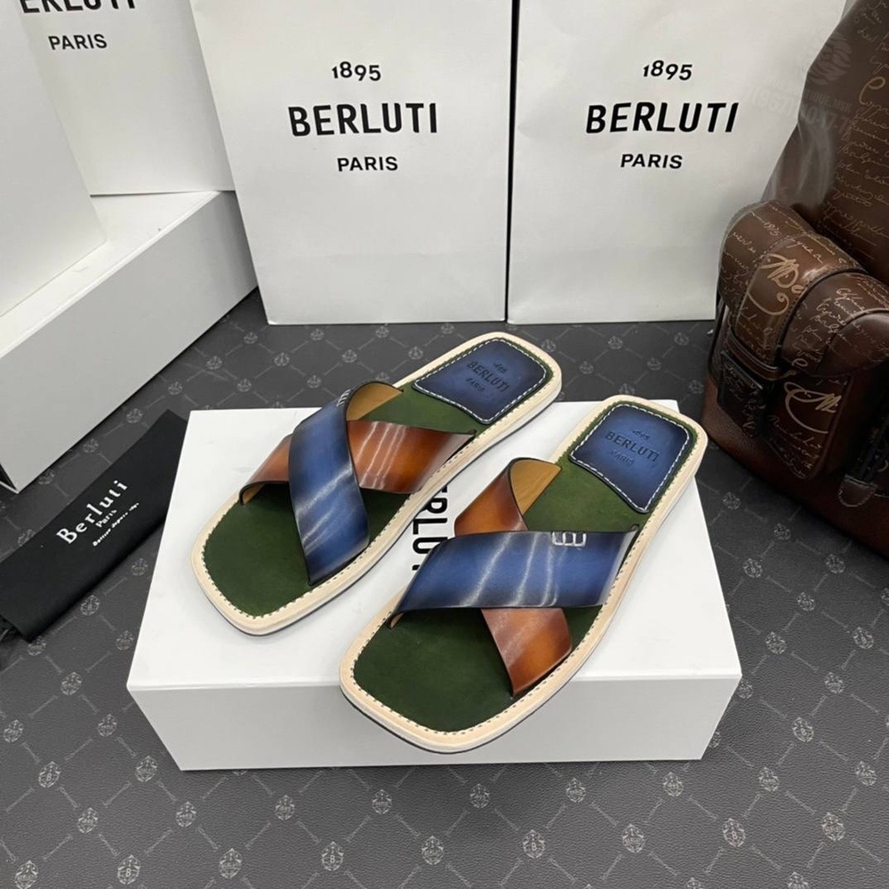 Шлепанцы Berluti