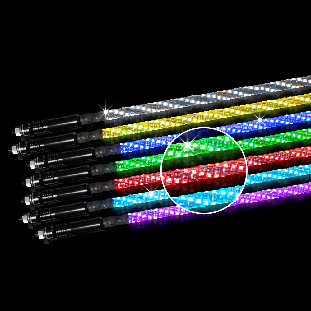 Флагшток Boss Audio с RGB подсветкой (L=183см)