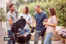 Угольный гриль Weber Master-Touch GBS Premium E-5770, 57 см, чёрный