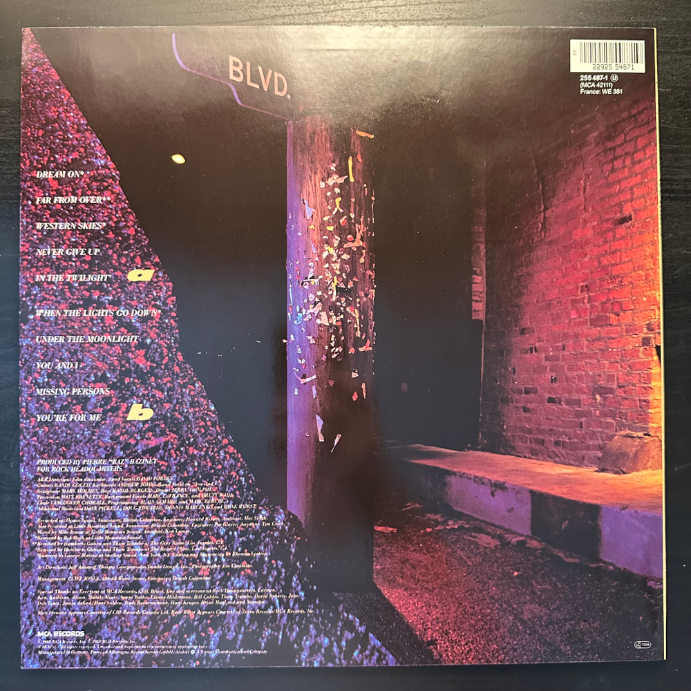 BLVD. - BLVD. (Германия 1988г.)