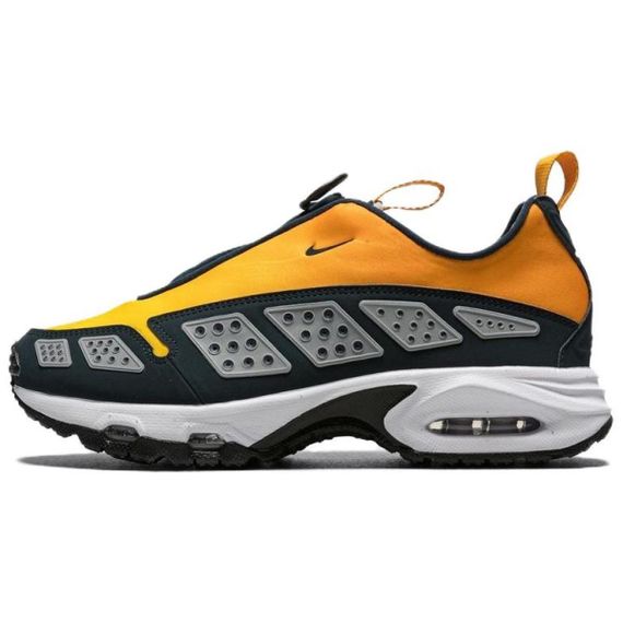 Кроссовки Nike Air Max Сандер Беговые кроссовки Низкие Желтые черные Женские