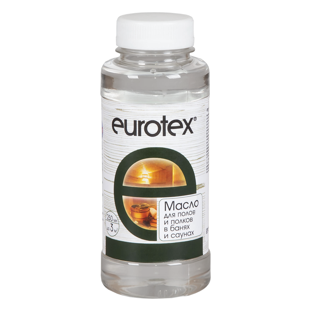 Масло для полов и полков EUROTEX® Сауна Масло (0,25л)